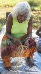 Cassie De Colling aboriginal photography basket weaving in Peppimentari and Darwin Australia on Travel Chicks